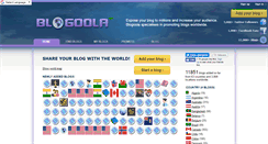 Desktop Screenshot of blogoola.com